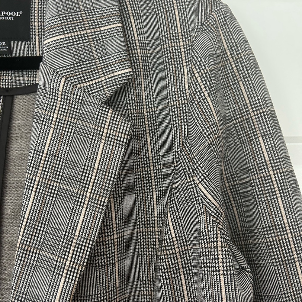 Liverpool Los Angeles Oversized Plaid Blazer – XS, NWT - Picture 4 of 9